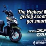 RayZR 125: The Highest Mileage giving scooter just Got Smarter