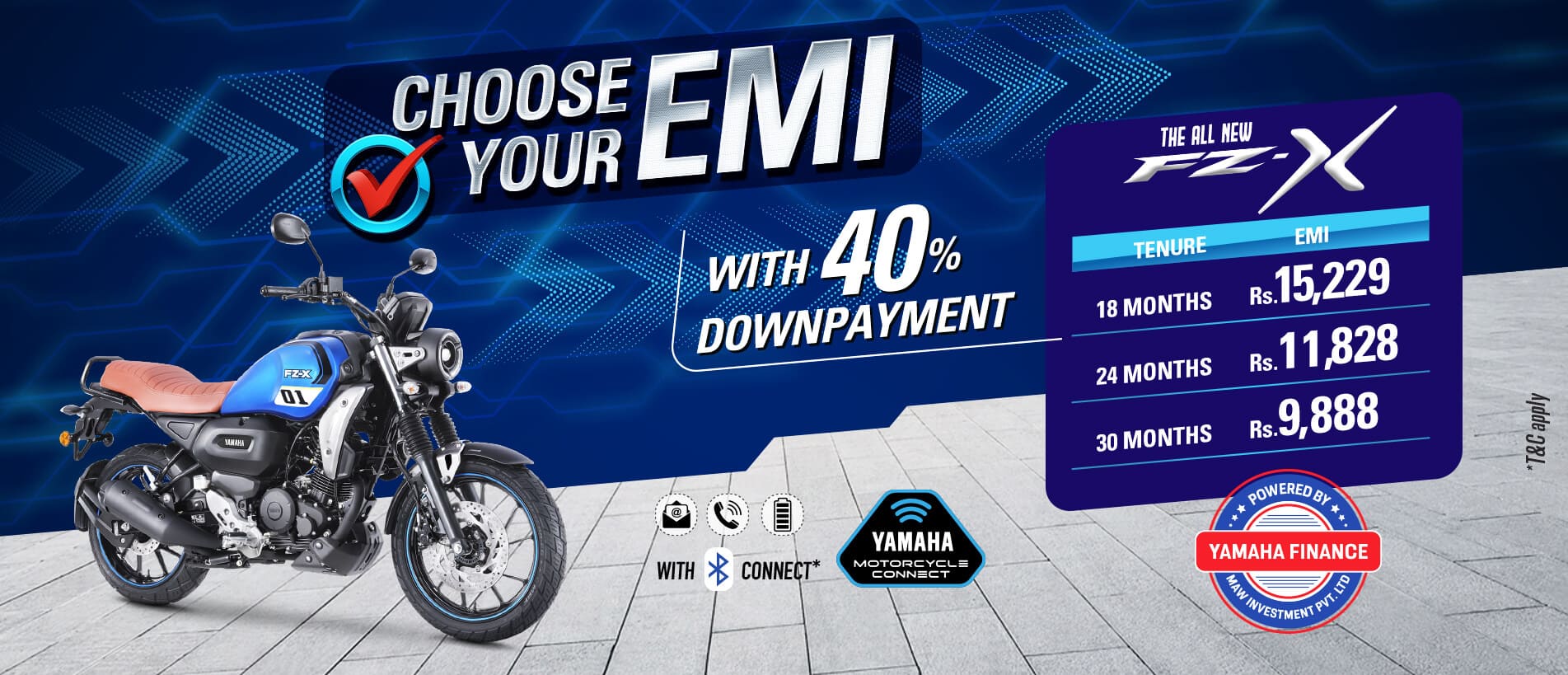 Yamaha Choose your EMI FZX
