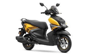 Yamaha RayZR FI Hybrid Yellow