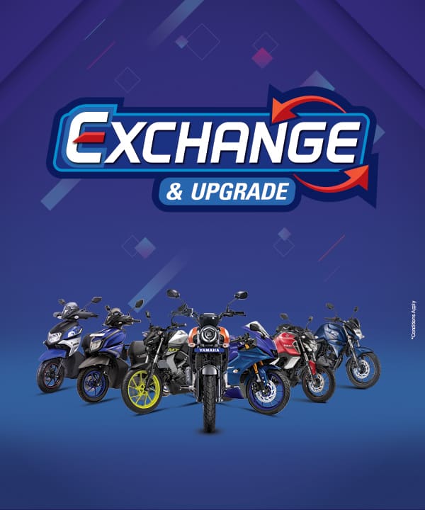 Bike exchange offer in yamaha showroom deals