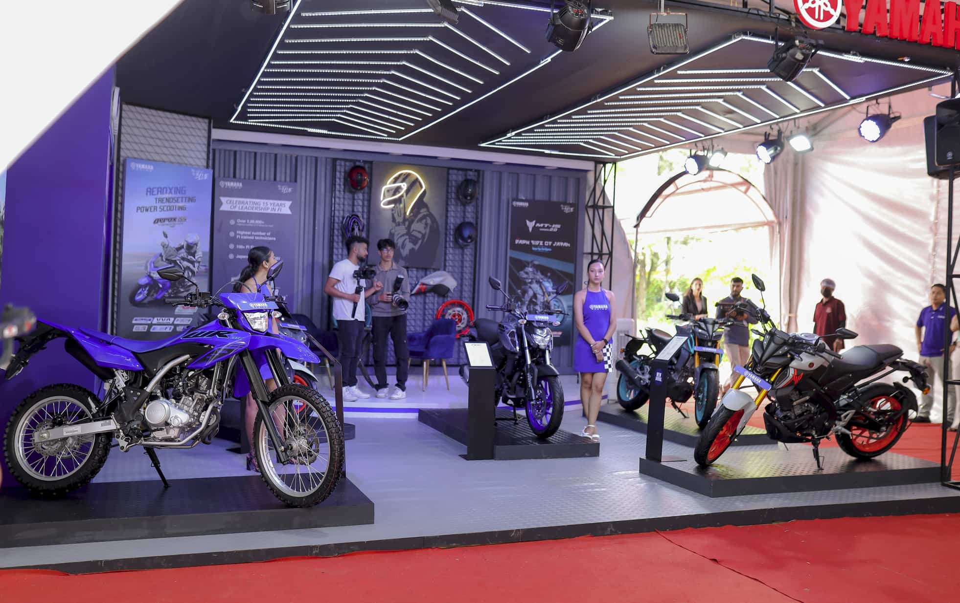 Yamaha Stall at NADA Auto Show 2024