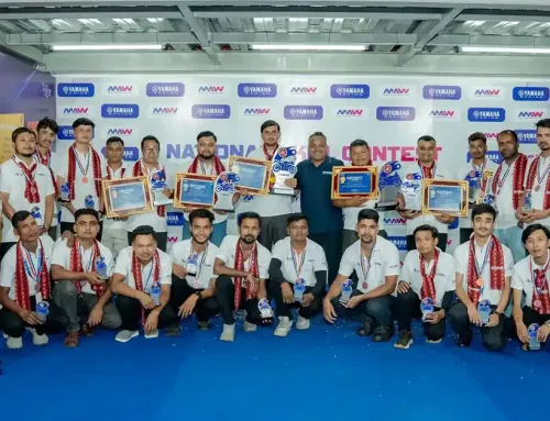 YAMAHA Sales and Service National Sales Skill Contest Winners Nepal