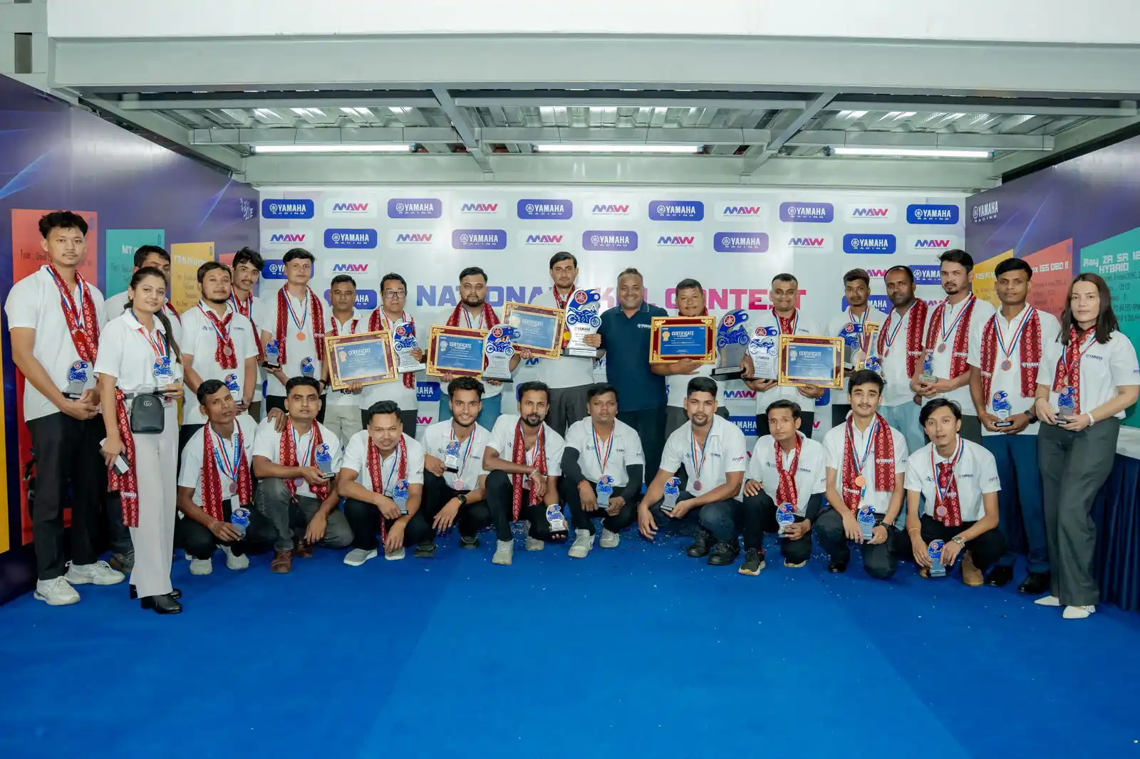 Sales&services-winner-Yamaha YAMAHA Sales and Service National Sales Skill Contest Winners