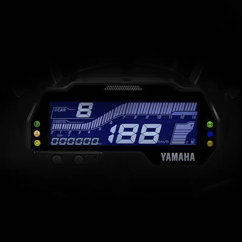 Negative LCD Instrument Cluster Product Features